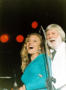 Tamara and Ray onstage in Brazil