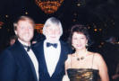 Ray and Vera with Paul Johnson