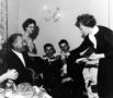 At the first club party in London, hosted by president Lois Hollands